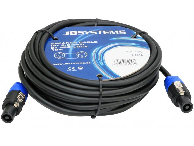 CABLE ENCEINTE 5M 2*2.5